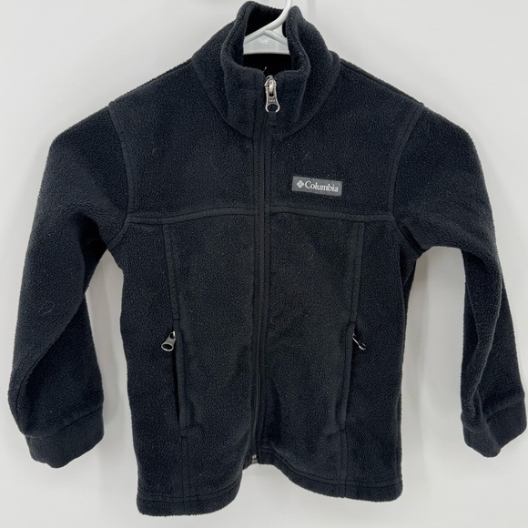 Columbia Kids Fleece Zip Up Jacket - Picture 1 of 10